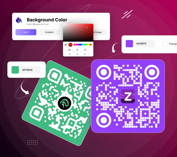 Custom qr code generator