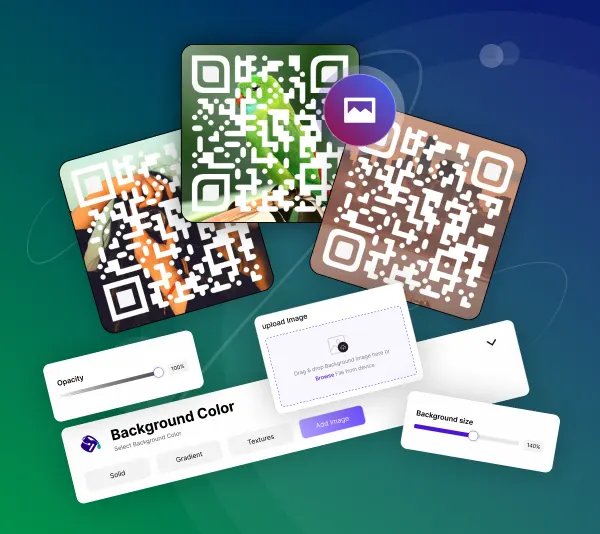 Custom qr code generator
