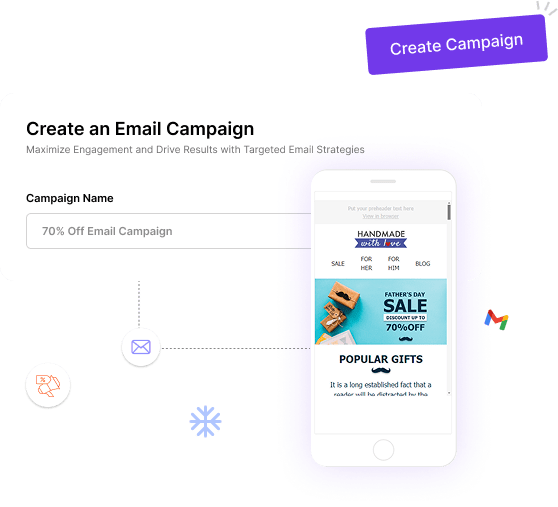 Create beautiful, on-brand campaigns