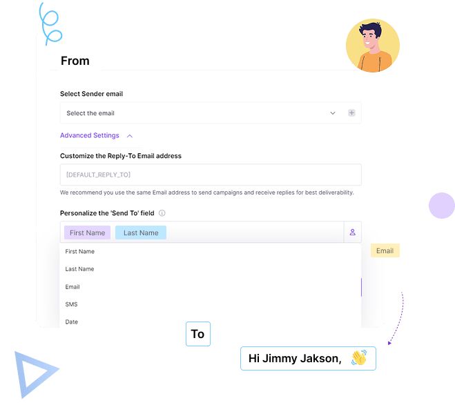 Personalized email campaigns