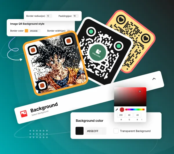 Image qr code generator