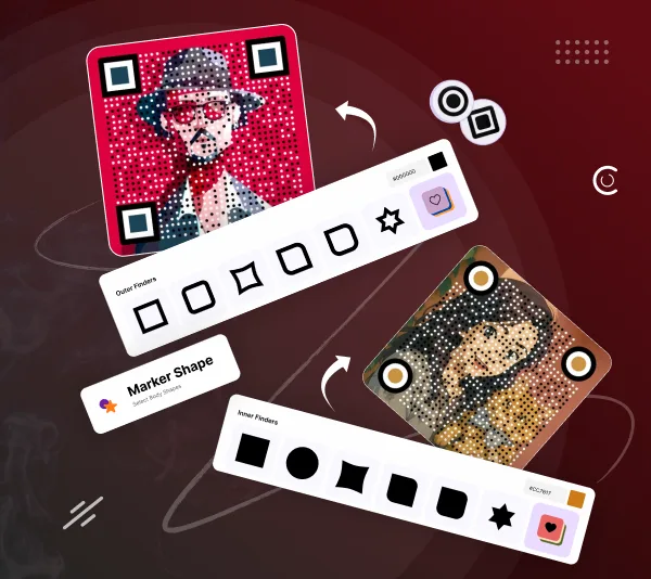 Image qr code generator