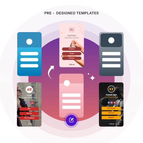 Pre-Designed Templates