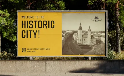 QR codes on billboards