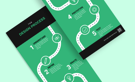 QR codes in infographics