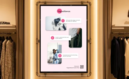 QR codes in infographics