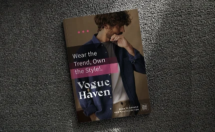 QR codes on magazines