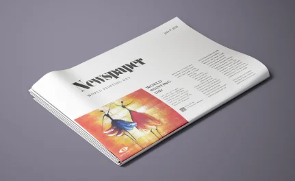 QR codes on magazines