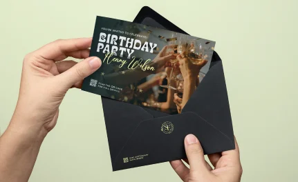 QR codes on stationery