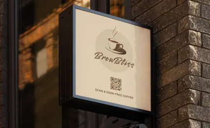 QR codes on street signs