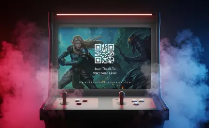 QR codes in video games