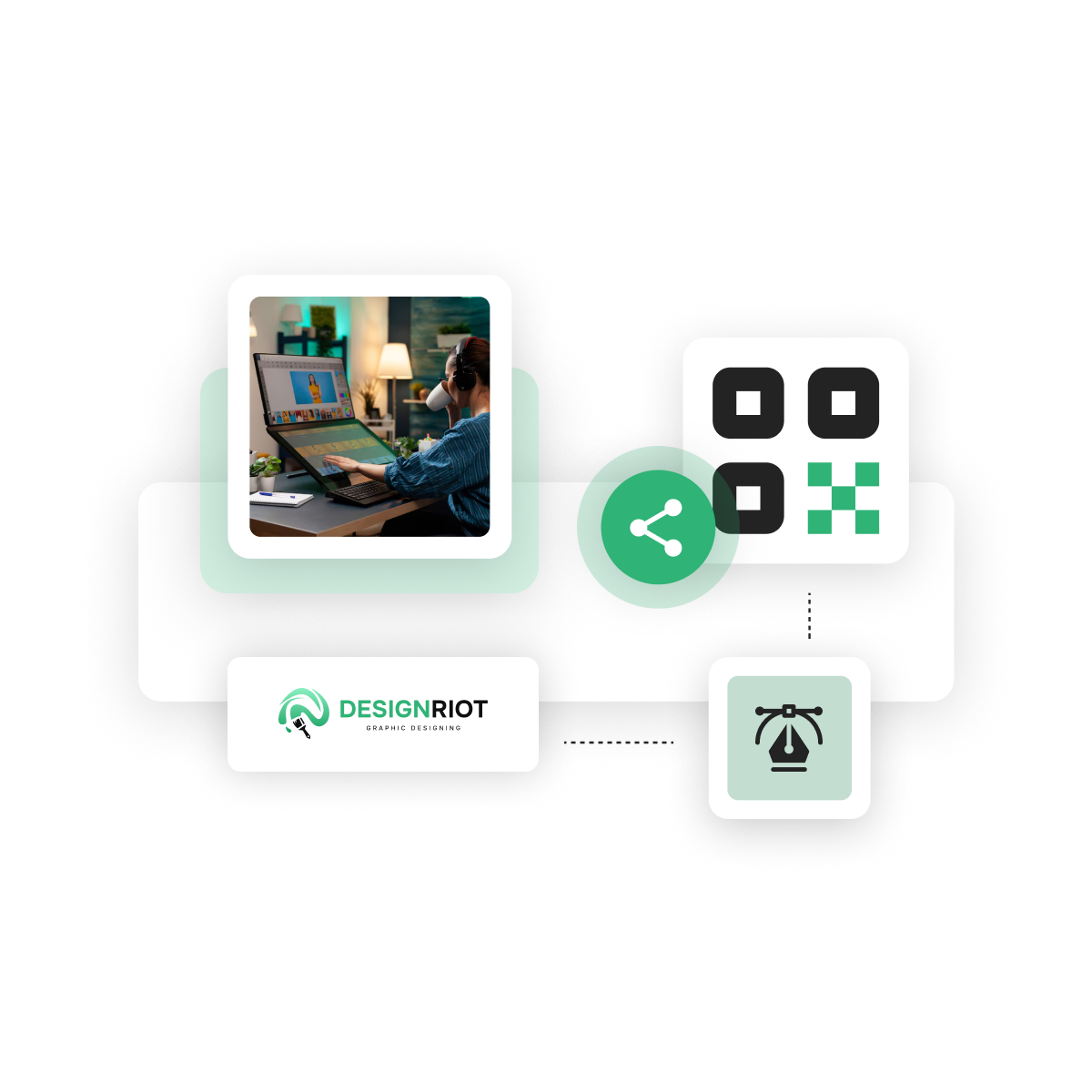 QR codes for airline