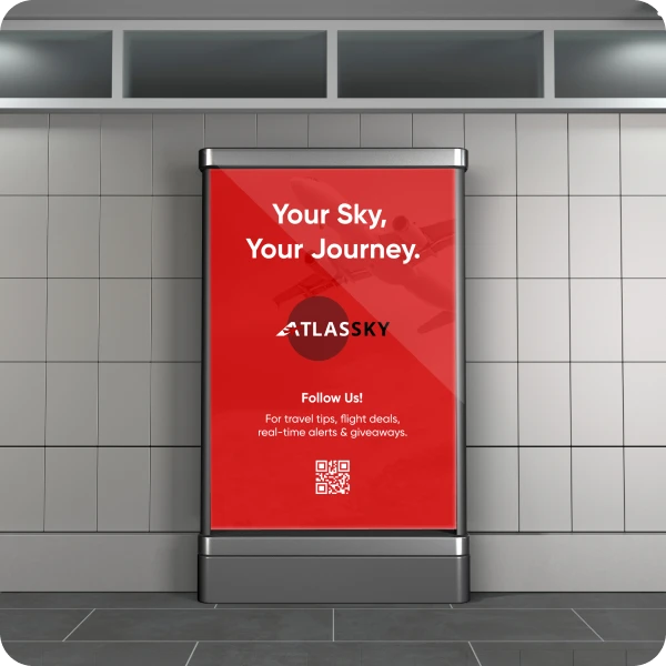 QR codes for social channels