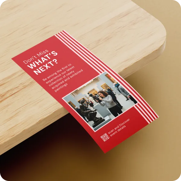 QR codes for event details