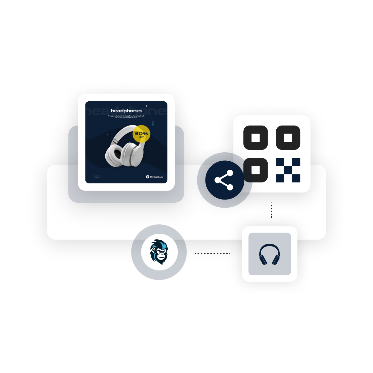 QR codes for electronics 