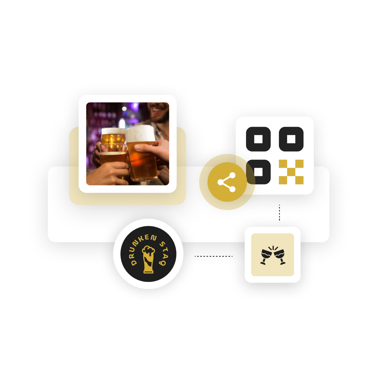 QR codes for beverage brands