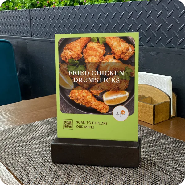 Menu QR code