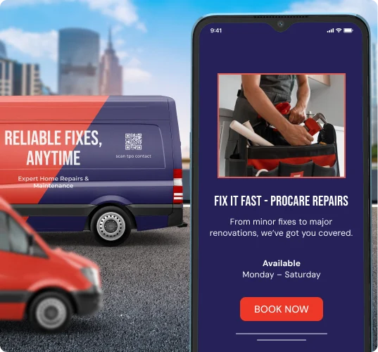 QR codes for home services