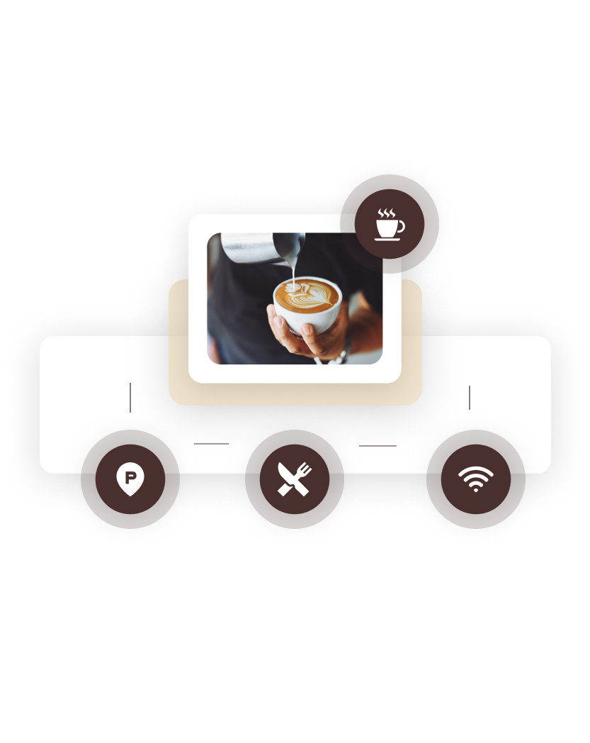 Business QR landing page