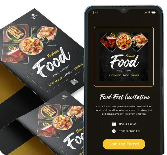 QR codes for celebration