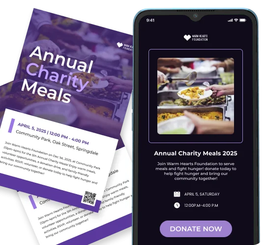 QR codes for charities