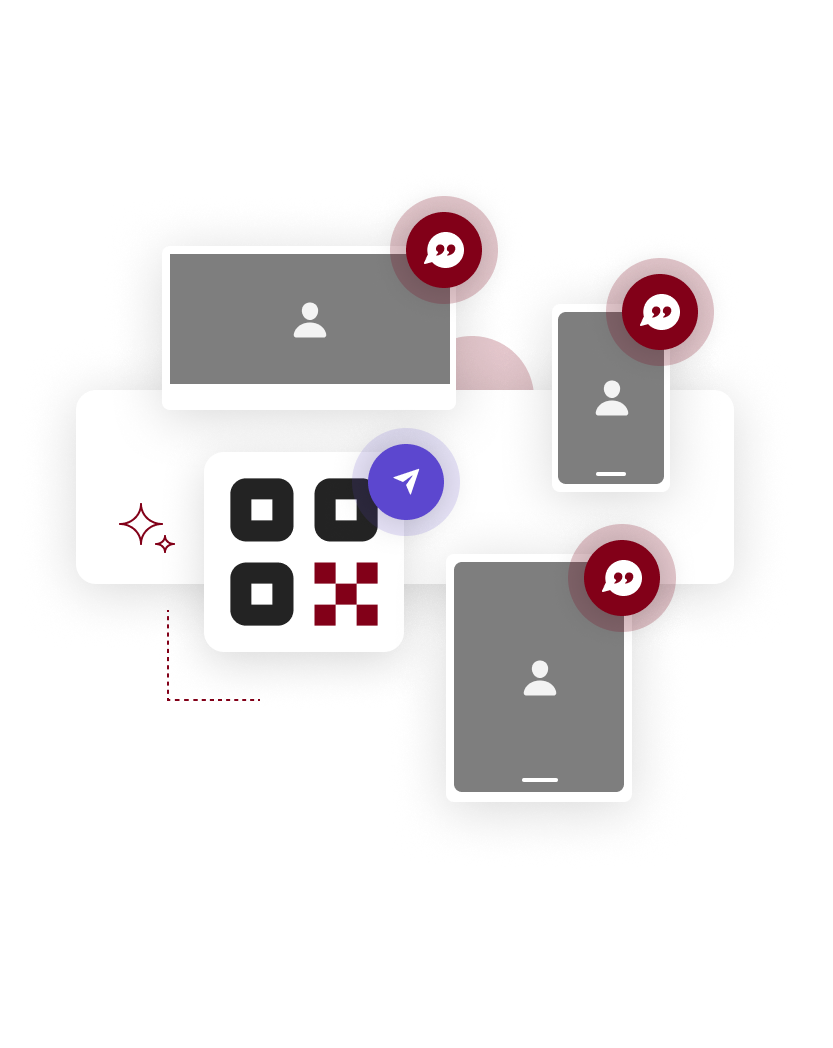 Feedback QR code generator