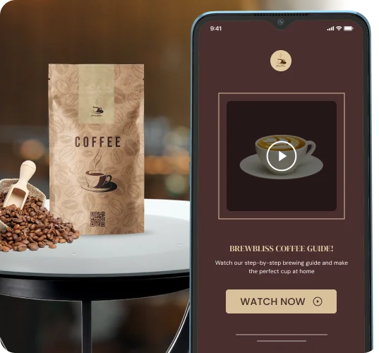 QR codes for products