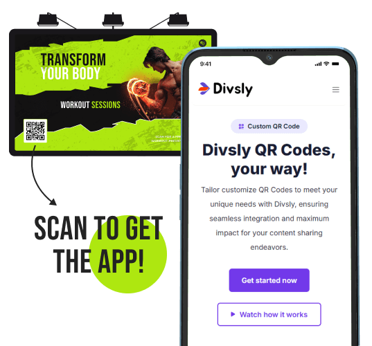 QR codes for software